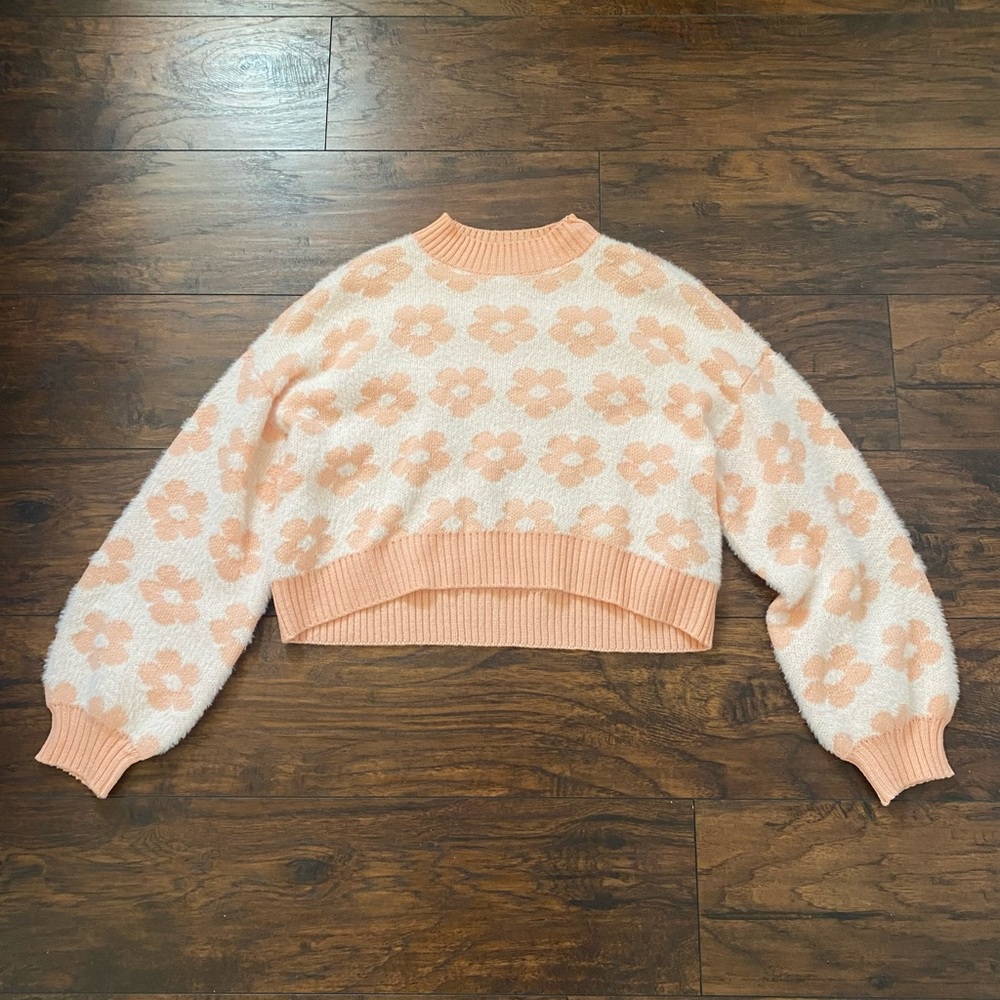 Willow + Root Flower Sweater